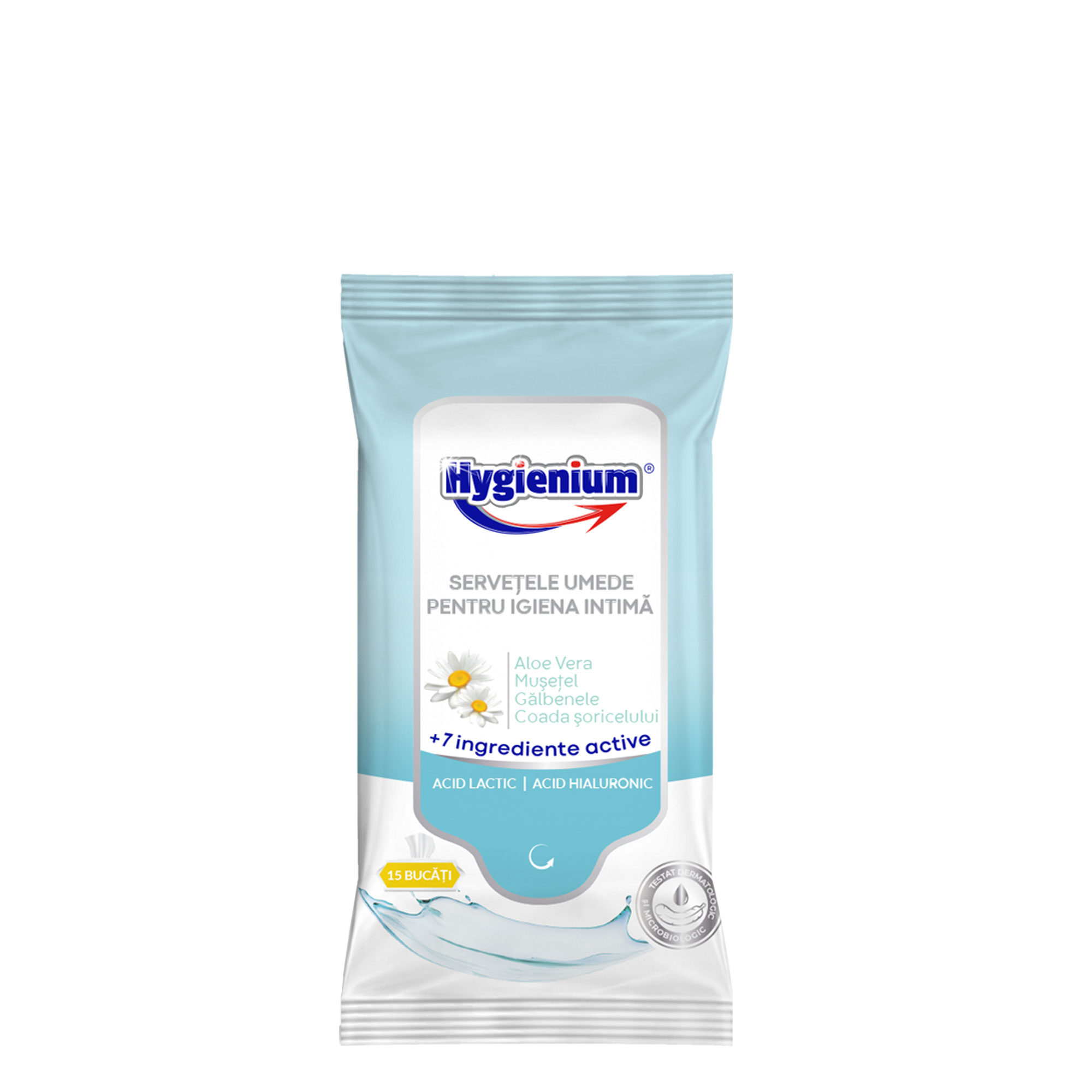 Hygienium Servetele umede pentru igiena intima 15 pcs