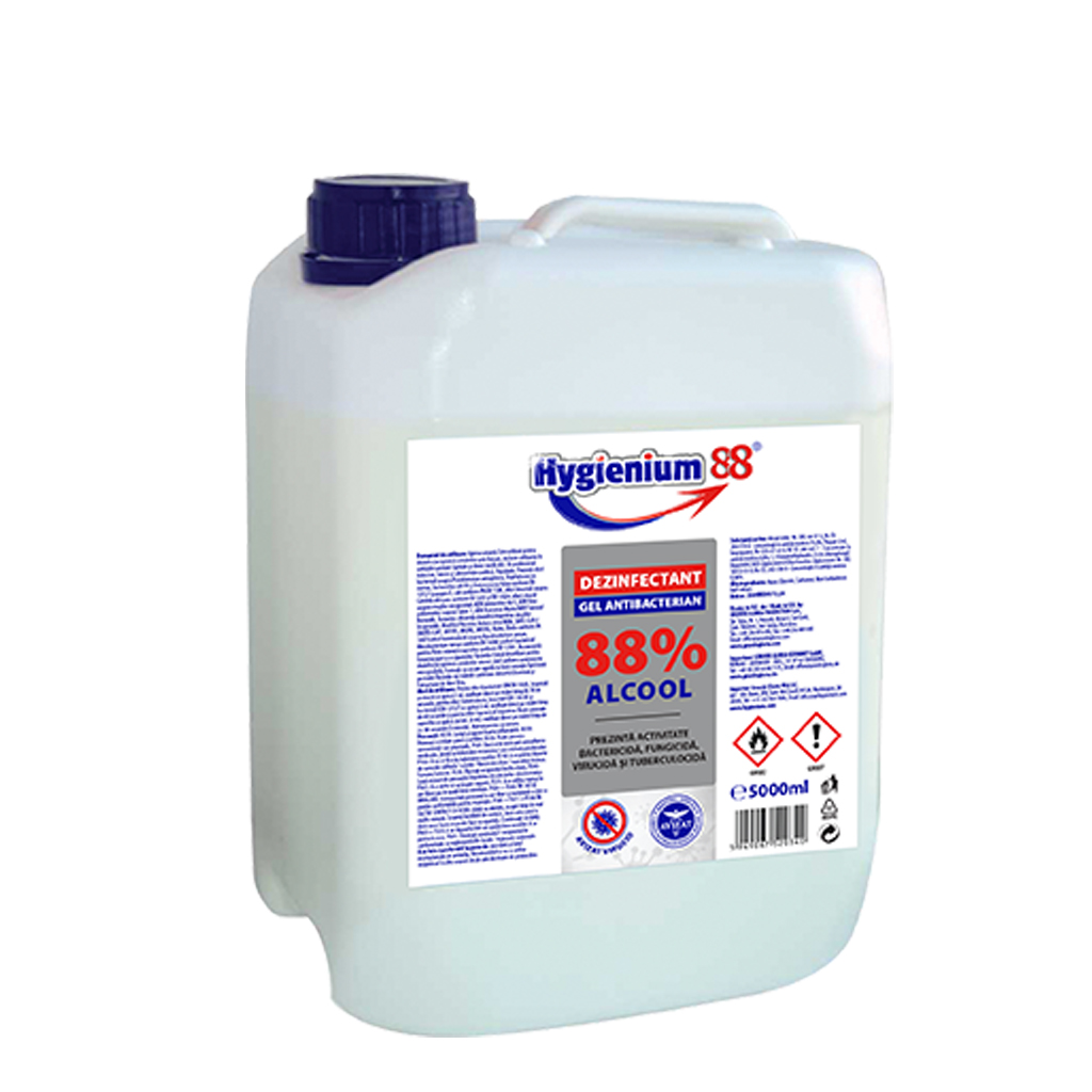 Hygienium gel antibacterian 88% 5L 