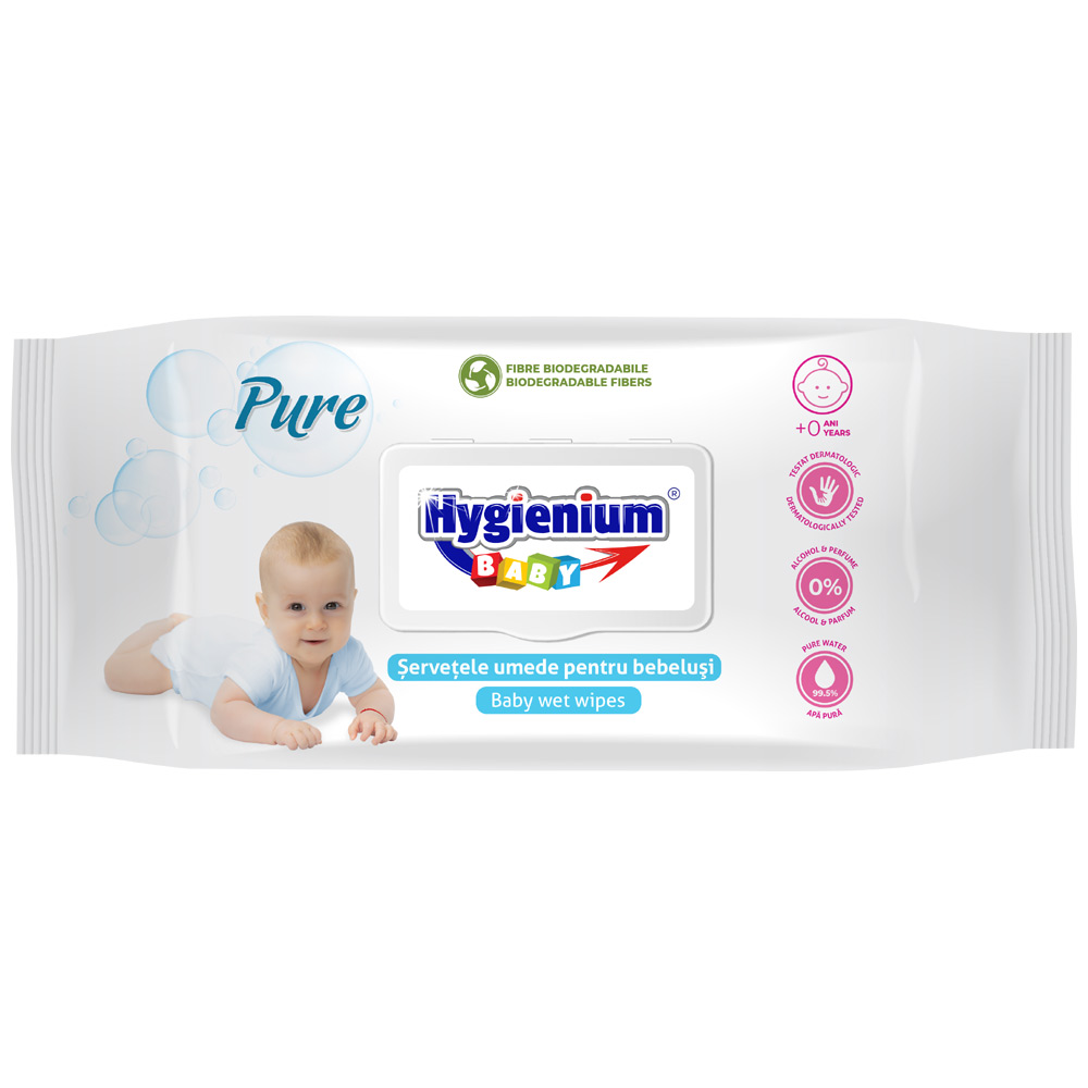 Hygienium Baby Pure servetele umede 80pcs