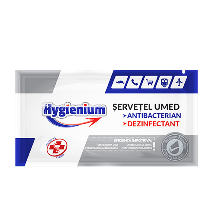 Hygienium Servetel Umed Antibacterian si Dezinfectant Individual